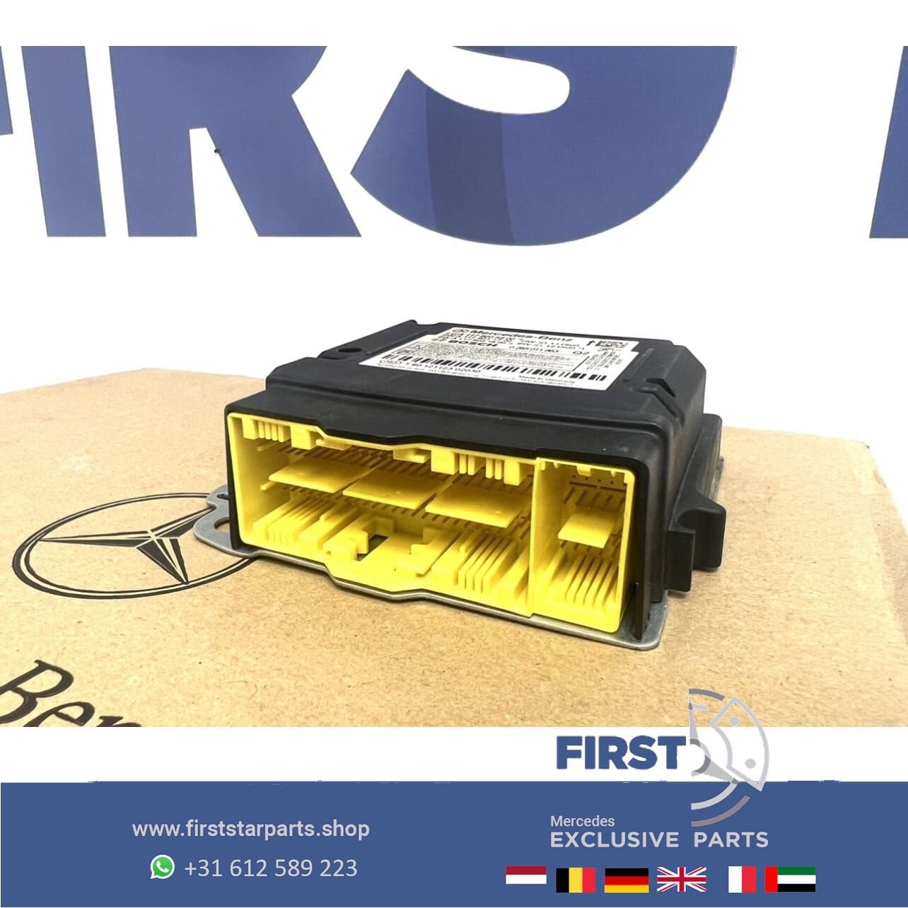MERCEDES SRS AIRBAG MODULE / Computer Diagnostic Occupant Co, Auto-onderdelen, Gebruikt, -, Ophalen of Verzenden, -