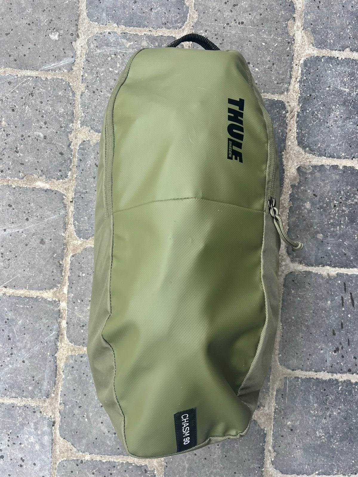 Duffel bag 90 L groen NIEUWSTAAT, Ophalen, Zo goed als nieuw