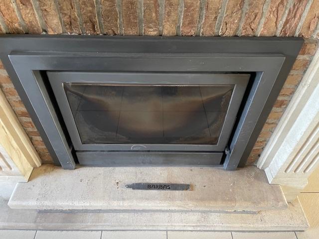 Houthaard (inbouw) Barbas, Ophalen, Gebruikt, Inbouwhaard, Houthaard