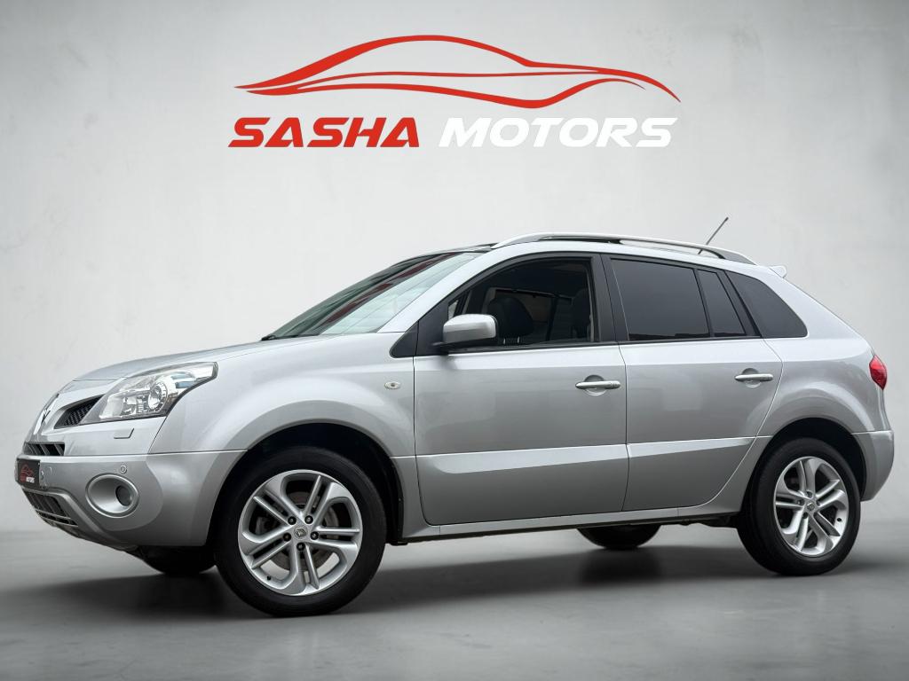 Renault Koleos SUV 4X4 2.0 dCi Euro5 Automaat '11, Autos, Renault, Cuir, Entreprise, Entretenue par le concessionnaire, Noir