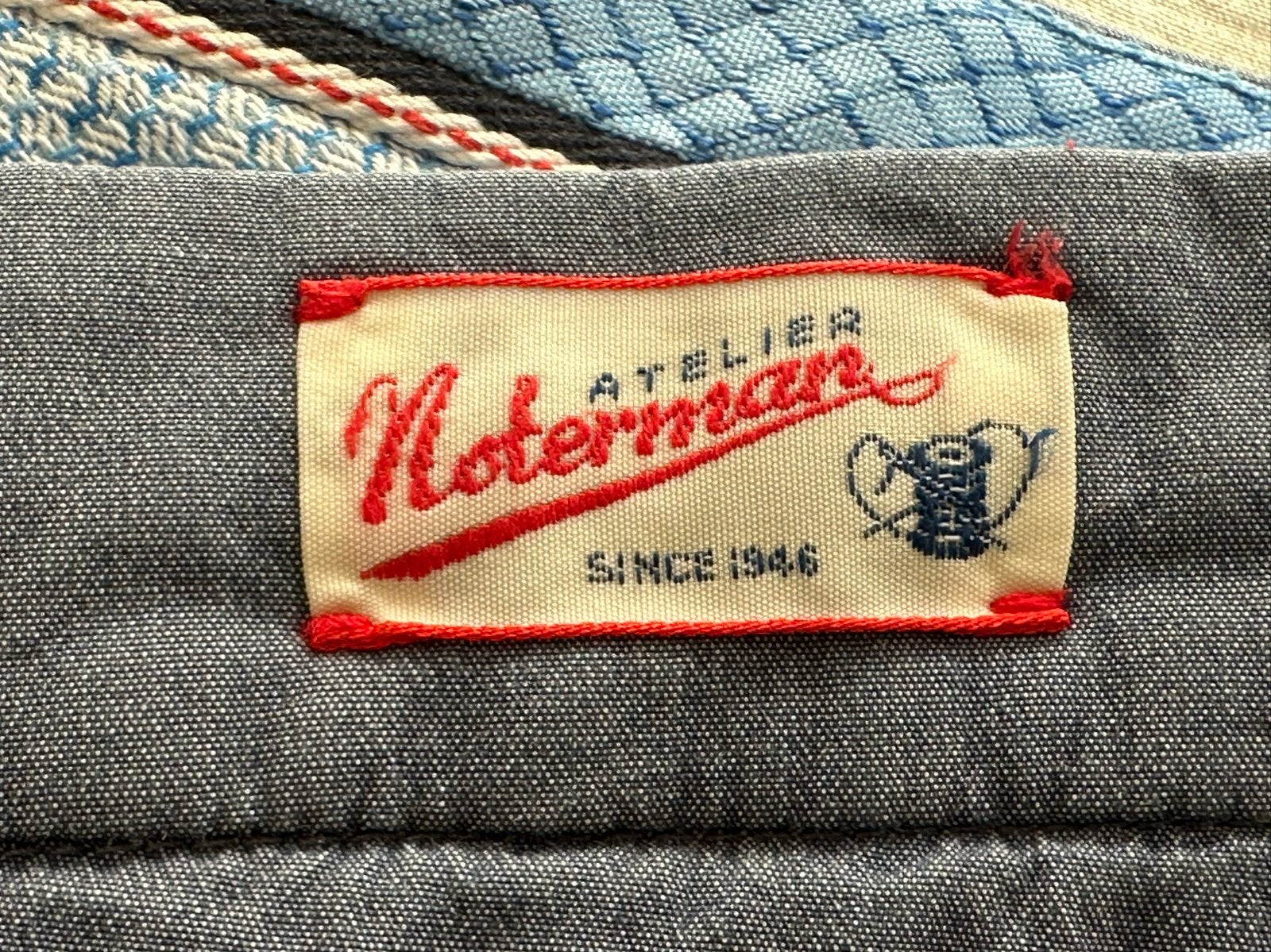 Exclusief zomerbroek Atelier Noterman in perfecte staat, Kleding | Heren, Broeken en Pantalons, Ophalen of Verzenden, Zo goed als nieuw