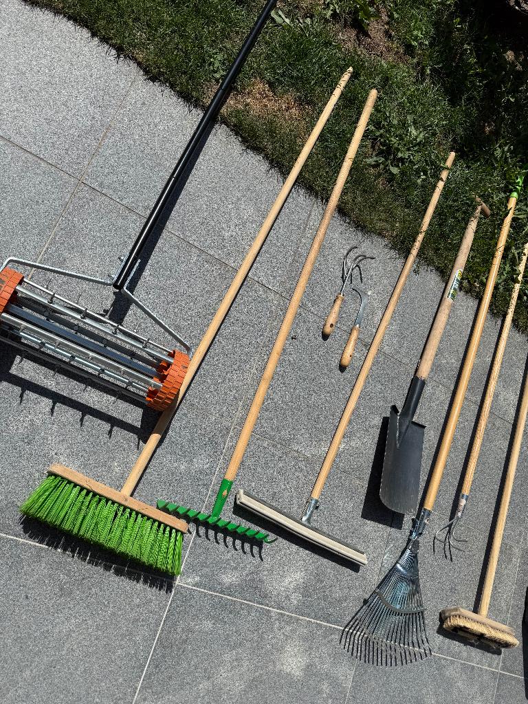 Set tuingereedschap te koop., Ophalen, Zo goed als nieuw, Overige soorten
