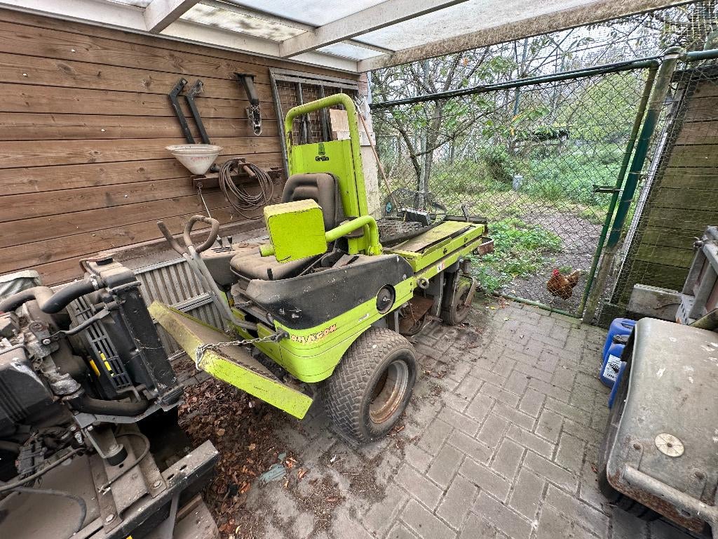 Grillo dragon 1000 motor is stuk, Tondeuse rotative, Enlèvement, Utilisé, Grillo