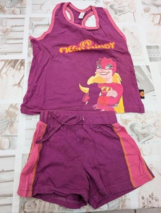 Top et short Mega Mindy, Enlèvement ou Envoi, Utilisé, Fille