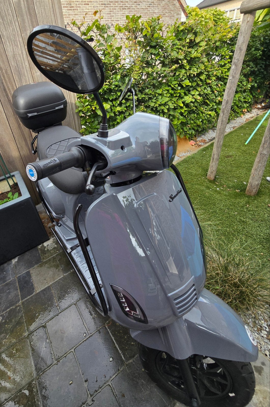Nieuwe Santini Capri scooter 50cc (2026) – 0 km  Rijklaar!, Fietsen en Brommers, Tweetakt, Nieuw, Ophalen, Overige merken