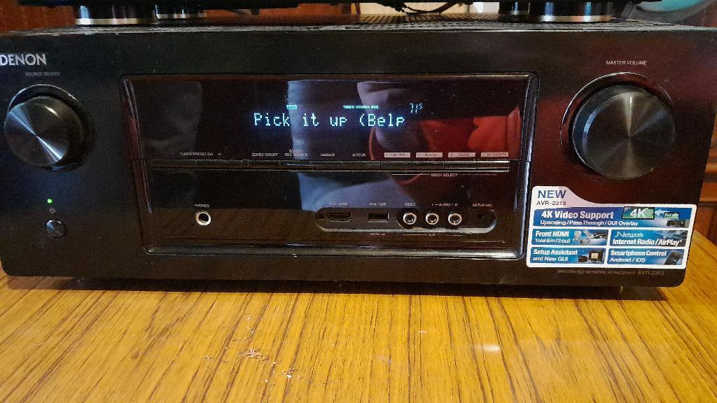 Denon AVR-2313, 7.2-kanaals met 135W versterker en 6x HDMI, Audio, Tv en Foto, Versterkers en Ontvangers, Zo goed als nieuw, Overige systemen