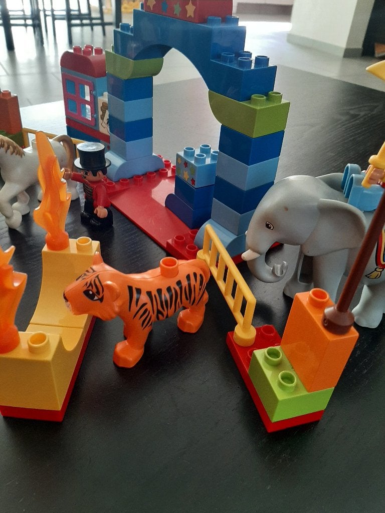 Cirque complet, Kinderen en Baby's, Speelgoed | Duplo en Lego, Ophalen, Zo goed als nieuw, Compleet, Duplo