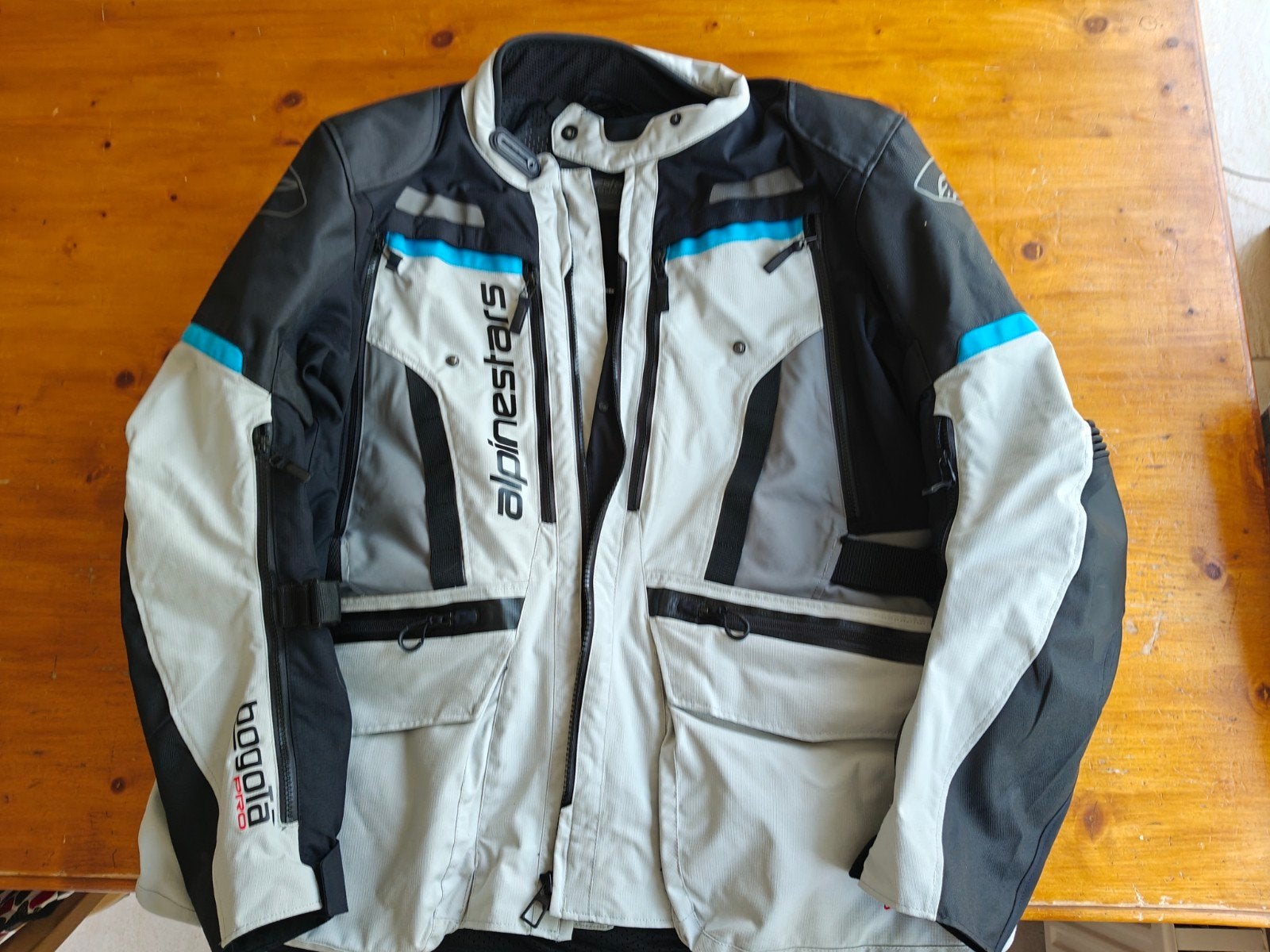 Veste de moto Alpinestars Bogota, Enlèvement, Alpinestars, Hommes, Manteau | tissu
