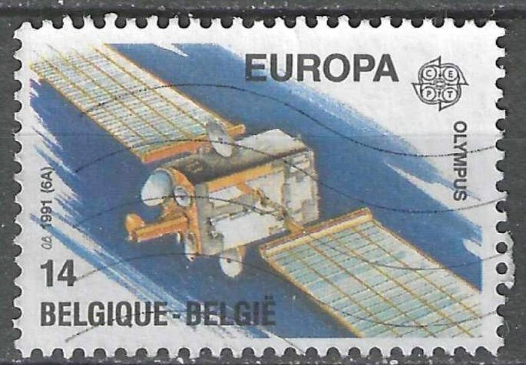 Belgique 1991 - Yvert/OBP 2406 - Télécommunications (ST), Timbres & Monnaies, Envoi, Affranchi, Oblitéré, Europe