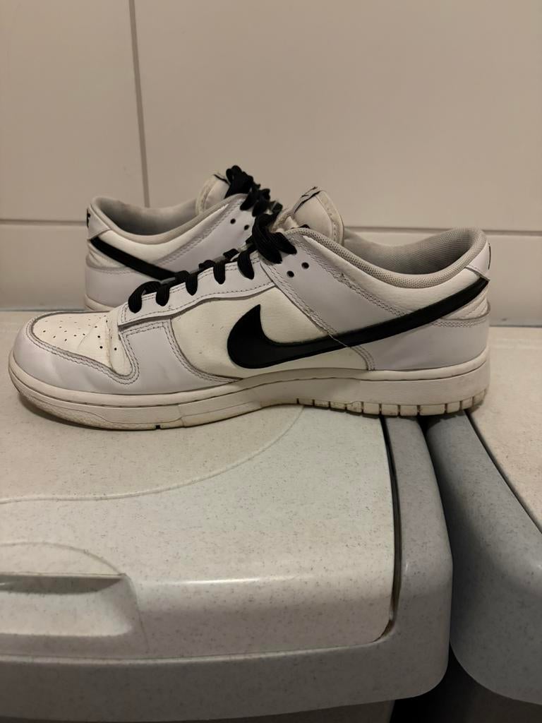 Nike Dunk Low Retro 43, Vêtements | Hommes, Chaussures, Enlèvement ou Envoi, Porté, Blanc, Baskets