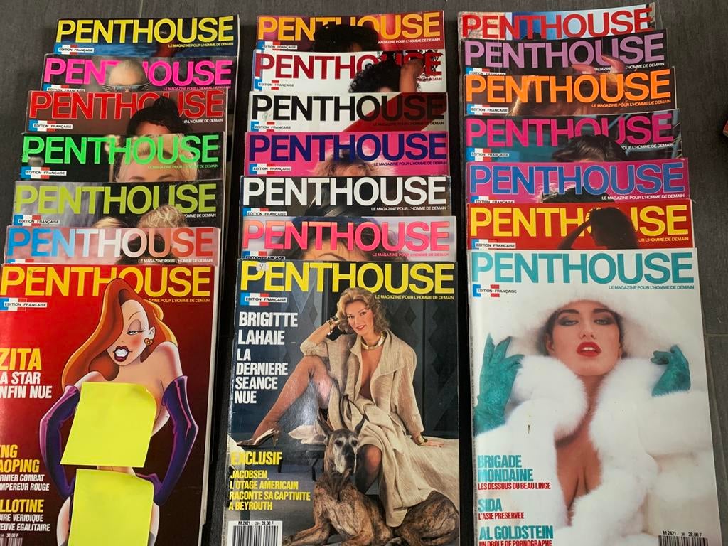 Collection Penthouse vintage, Boeken, Tijdschriften en Kranten, Ophalen of Verzenden, Gelezen