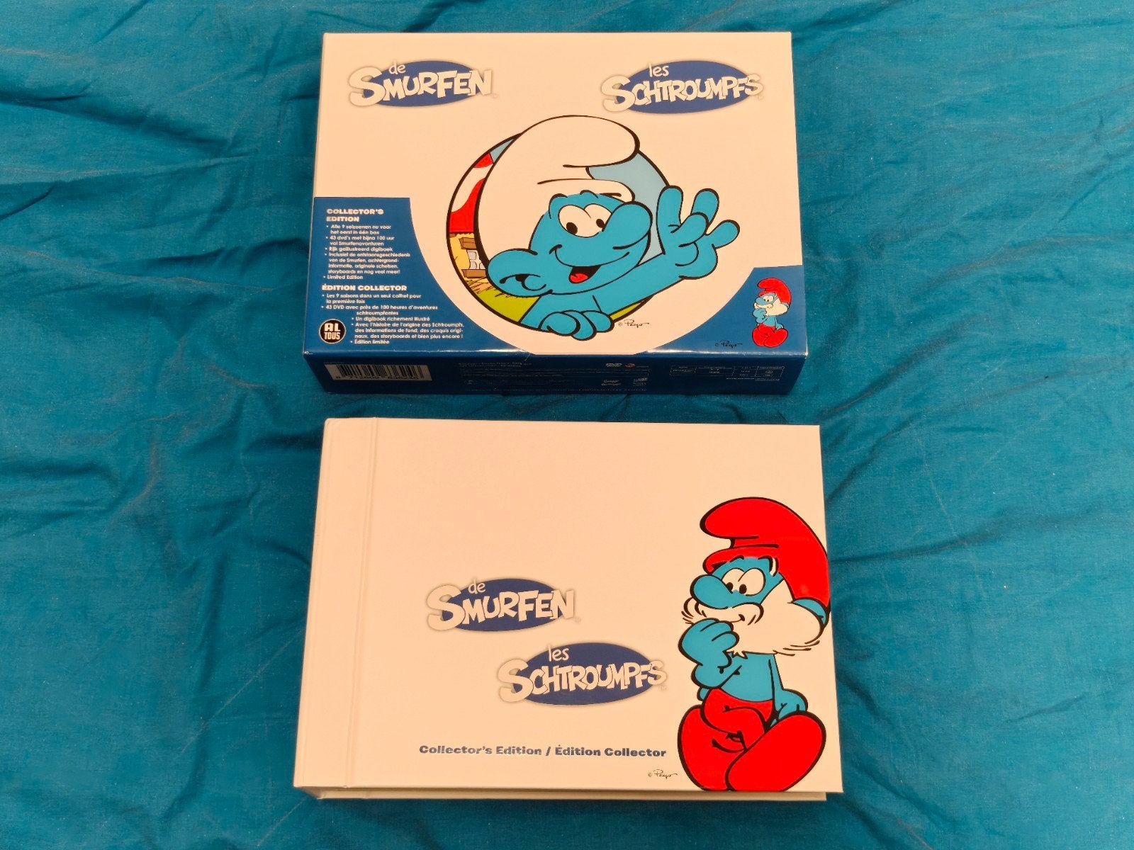 smurfen dvd box, Ophalen