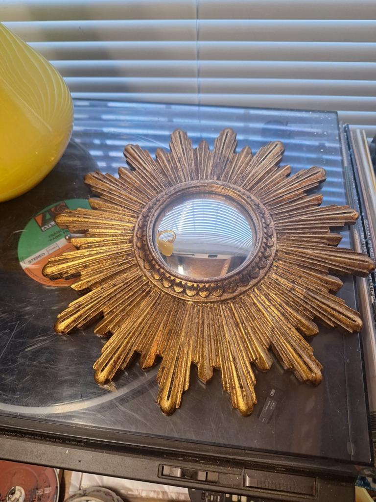 Vintage Witch Eye Sun Mirror TB Conditie, Ophalen of Verzenden
