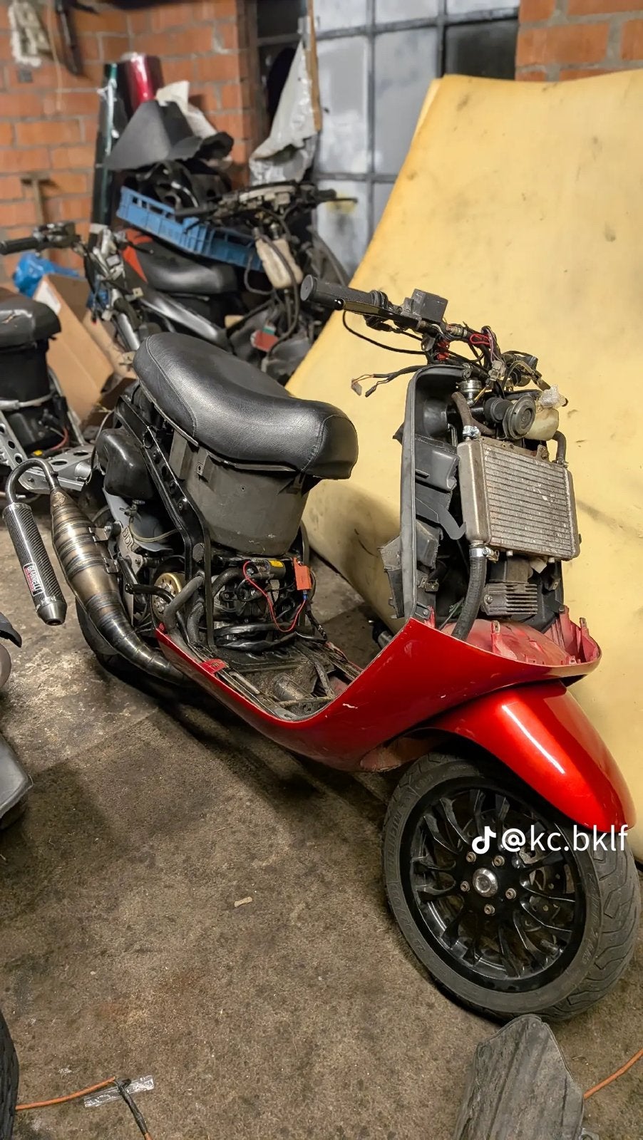 Skr 180cc stage 3, Ophalen, Zo goed als nieuw, Elektrisch, Vespa