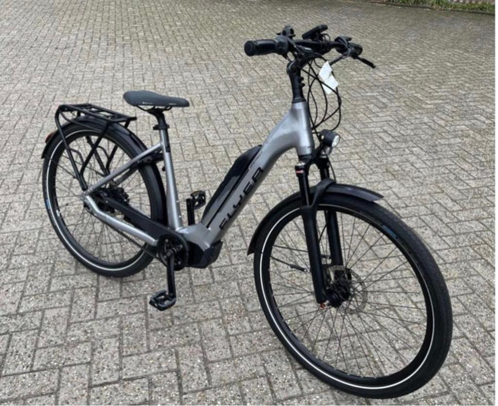 FLYER Upstreet 5 – Luxe Premium E-bike met Middenmotor, Ophalen of Verzenden, Zo goed als nieuw