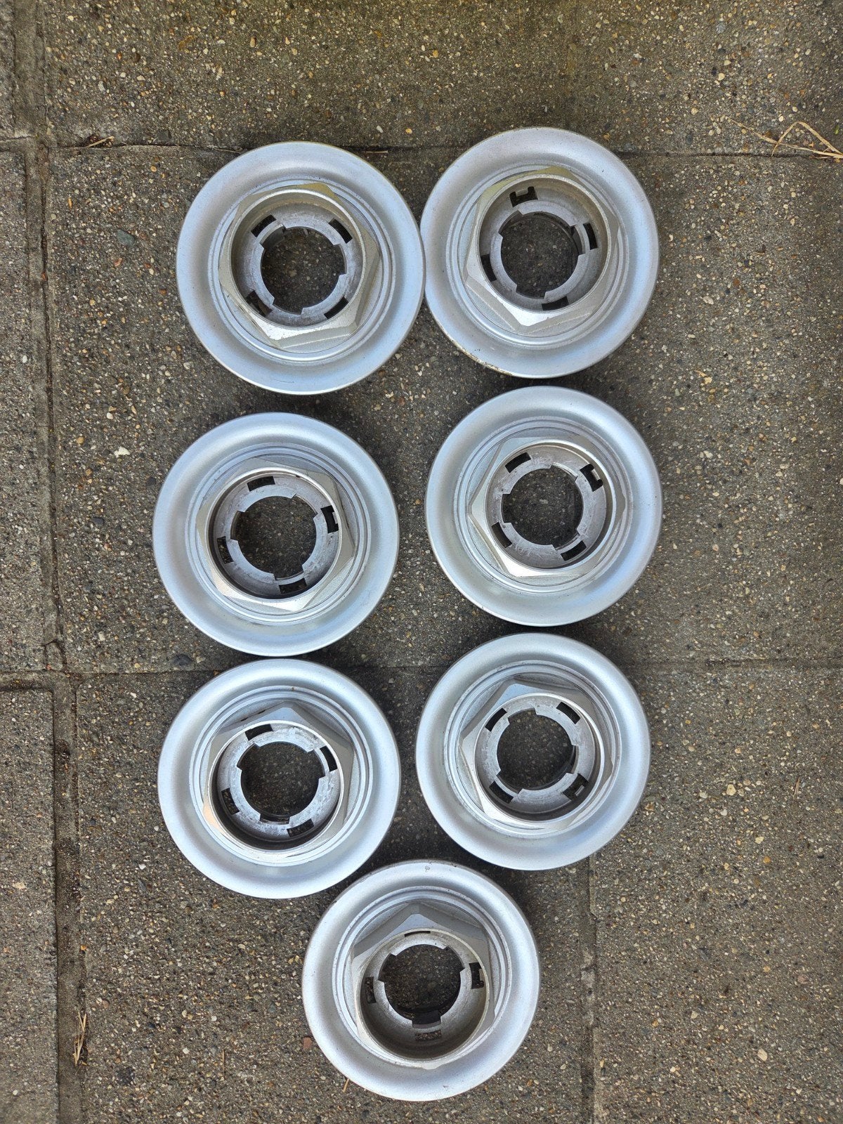7 caches pour jantes BBS VOLKSWAGEN GOLF 3, Enlèvement ou Envoi