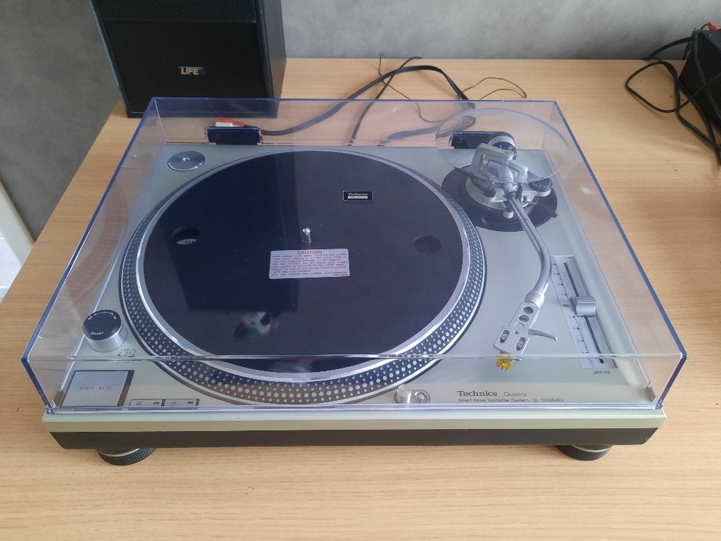 Technics SL-1200 MK2, TV, Hi-fi & Vidéo, Réglage pitch, Tourne-disque, Comme neuf, Enlèvement