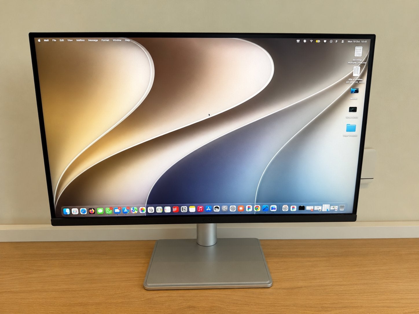 BenQ MA270U 27 inch 4K, Computers en Software, Ophalen, Zo goed als nieuw