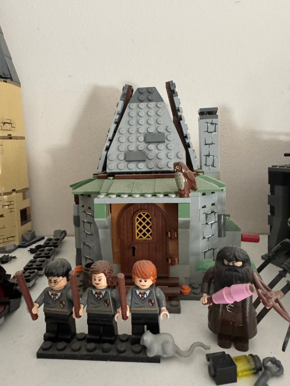 Lego Harry Potter Hagrids Hut 4738, Ophalen, Zo goed als nieuw, Lego, Harry Potter