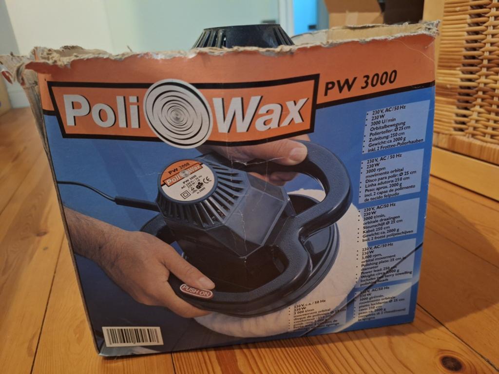 Wax-machine, Ophalen, Gebruikt