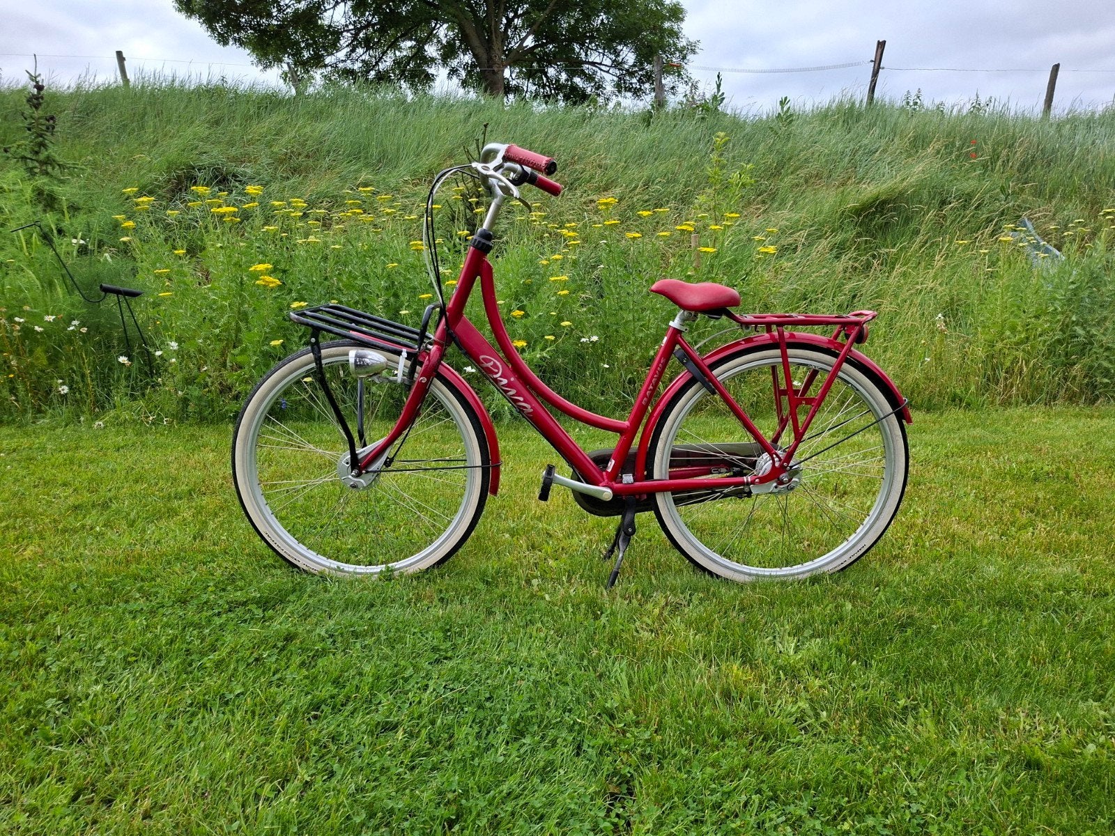 Vrouwen, meisjesfiets, Fietsen en Brommers, Ophalen, Gebruikt, Versnellingen, Trommelrem