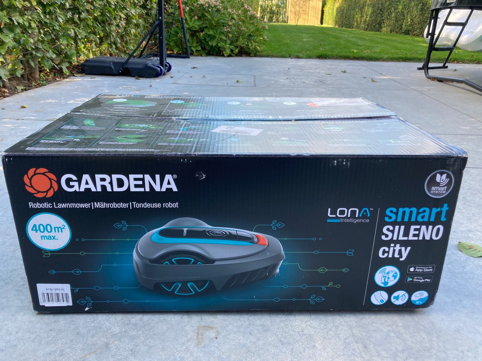 Robotmaaier Gardena Smart Sileno City - NIEUW, Tuin en Terras, Ophalen, Nieuw, 20 tot 25 cm, Bestuurbaar via app