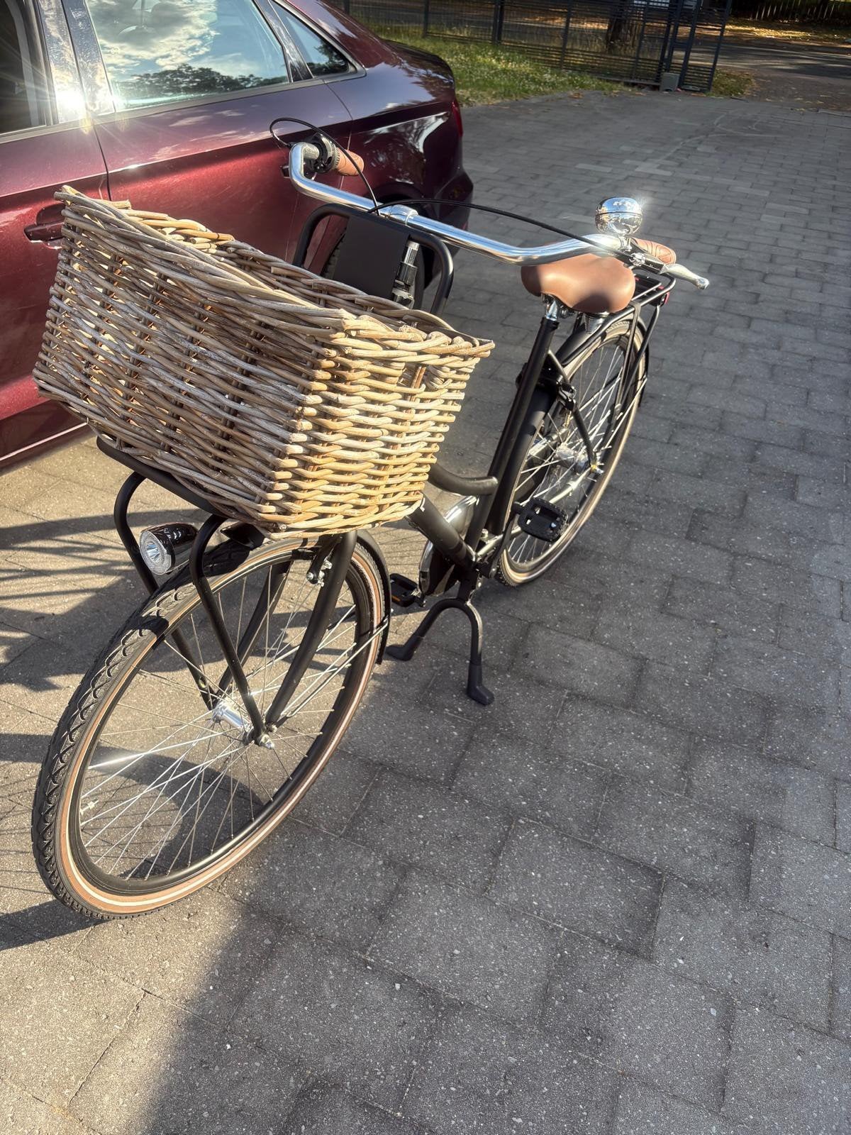Vélo avec panier, Enlèvement
