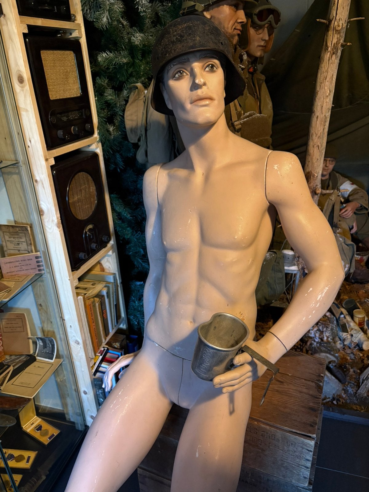 Mannequin/mannequin assis pour homme, Collections, Enlèvement