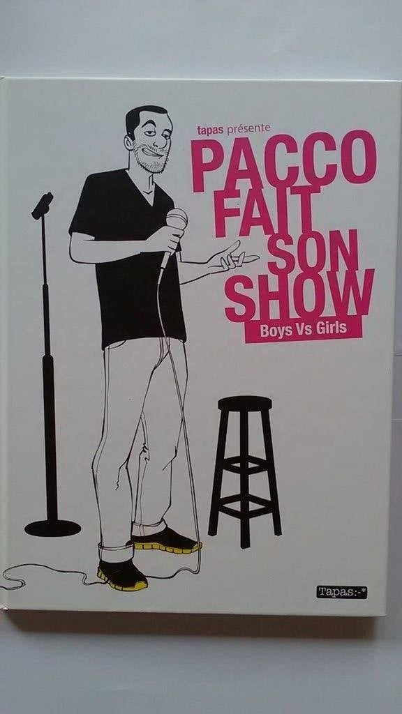 „Pacco doet zijn show - Boys vs Girls” Pacco (2013), Boeken, Stripverhalen, Zo goed als nieuw, Eén stripboek, Ophalen of Verzenden