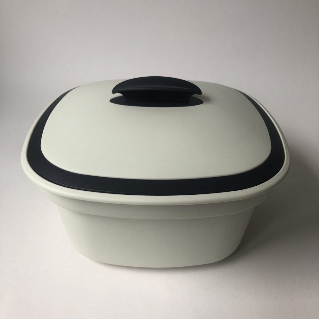 Tupperware serveerwonder, Huis en Inrichting, Ophalen, Met deksel, Blauw, Overige typen