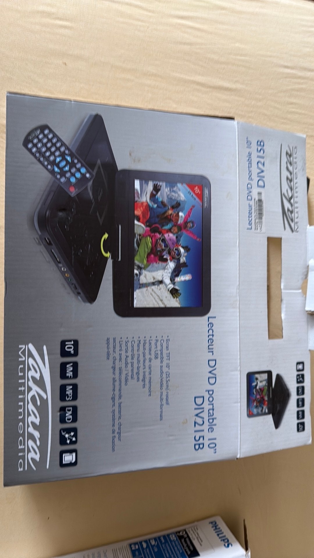 Dvd speler auto, TV, Hi-fi & Vidéo, Lecteurs DVD, Enlèvement, Comme neuf