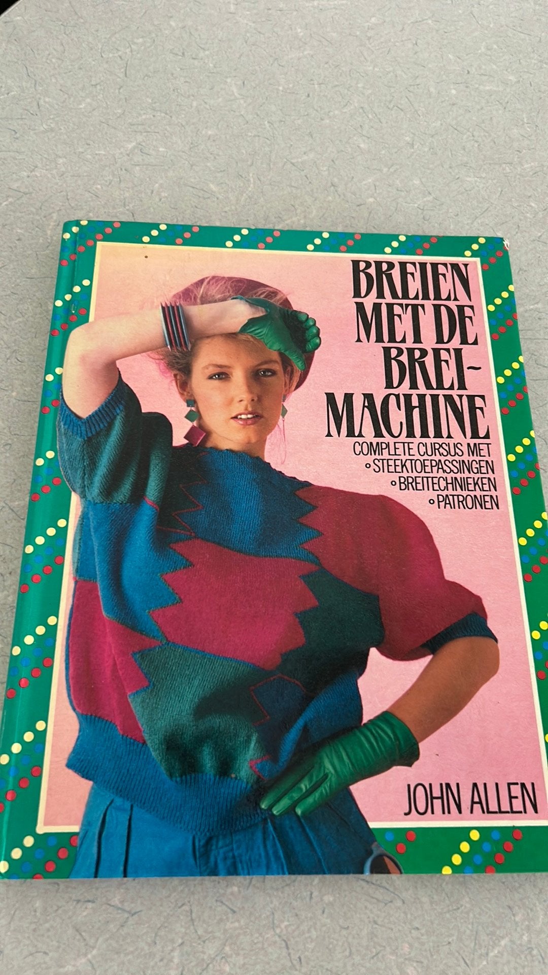 Breien met de breimachine, Enlèvement ou Envoi, Tricot