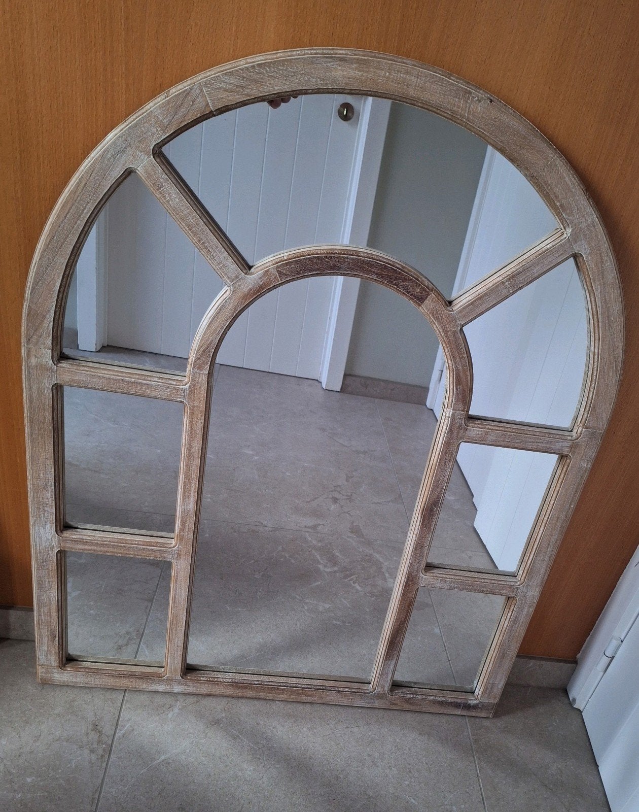 Mooi houten spiegel 100cm x 80cm, Ophalen