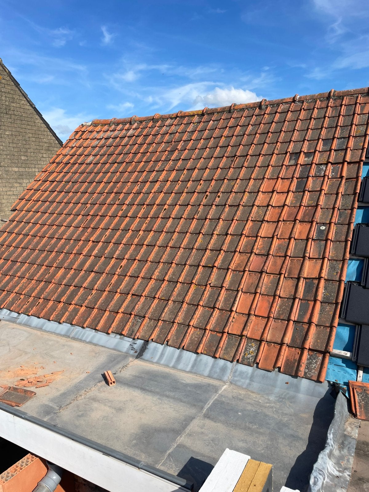 Dakpannen, Doe-het-zelf en Bouw, Dakpannen en Dakbedekking, Ophalen, Zo goed als nieuw, Dakpannen