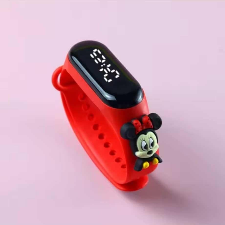Kinder horloge, Handtassen en Accessoires, Horloges | Kinderen, Ophalen of Verzenden, Nieuw, Rood, Meisje