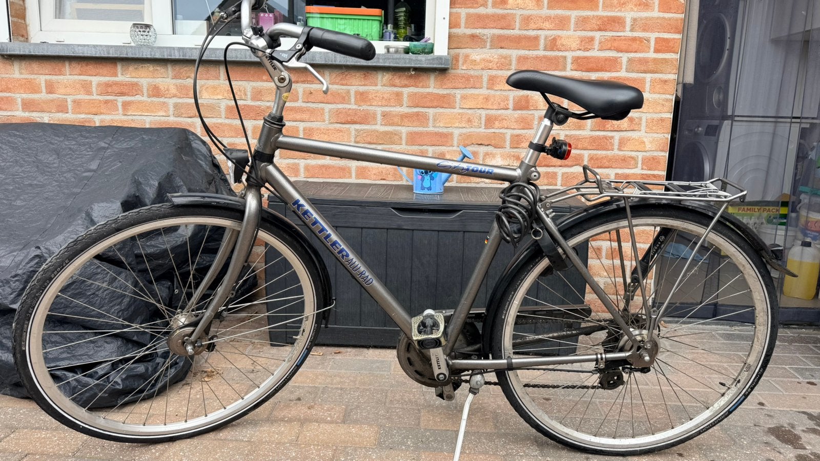 Herenfiets kettler te koop, Gebruikt, Versnellingen, 61 tot 65 cm, Schijfrem