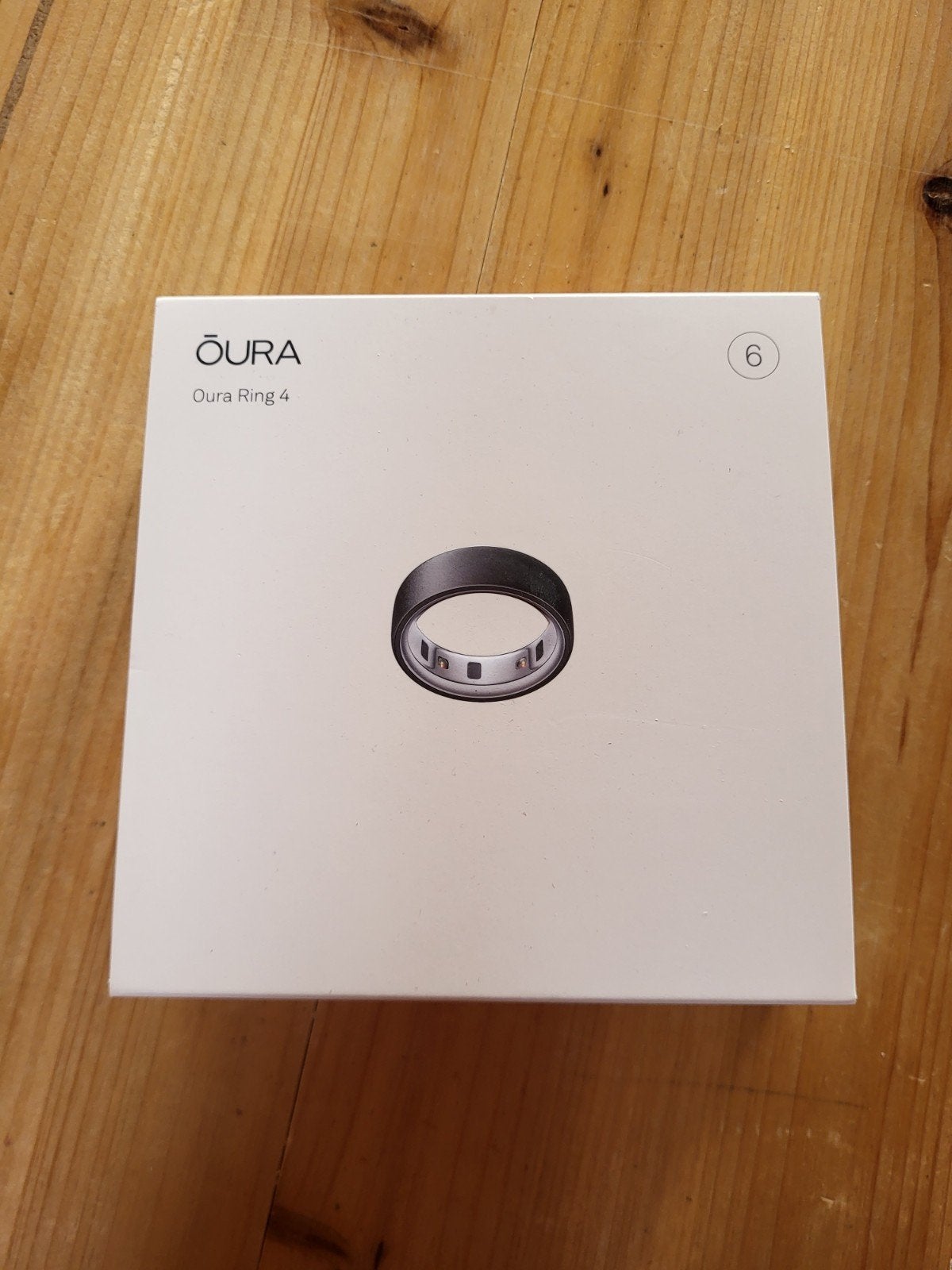 Oura Ring 4 - Black Stealth - size 6, Ophalen, Zo goed als nieuw