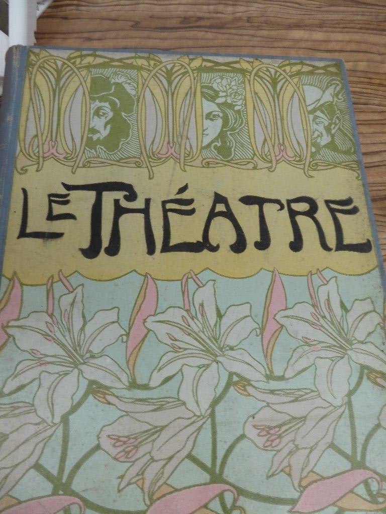 reliure , revue le théâtre  art nouveau 7 ieme 1904, Livres, Art & Culture | Danse & Théâtre, Enlèvement ou Envoi, Utilisé, Théâtre