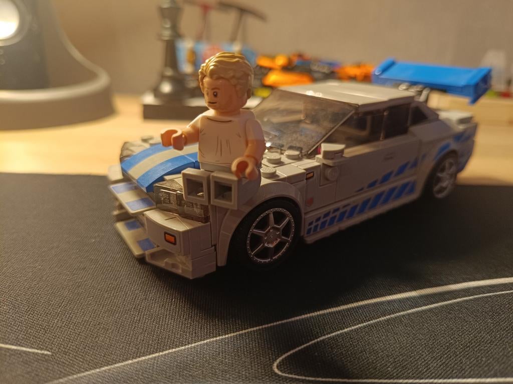 Lego speed champions R34 skyline (MOET WEG!!), Enlèvement, Lego, Speed Champions