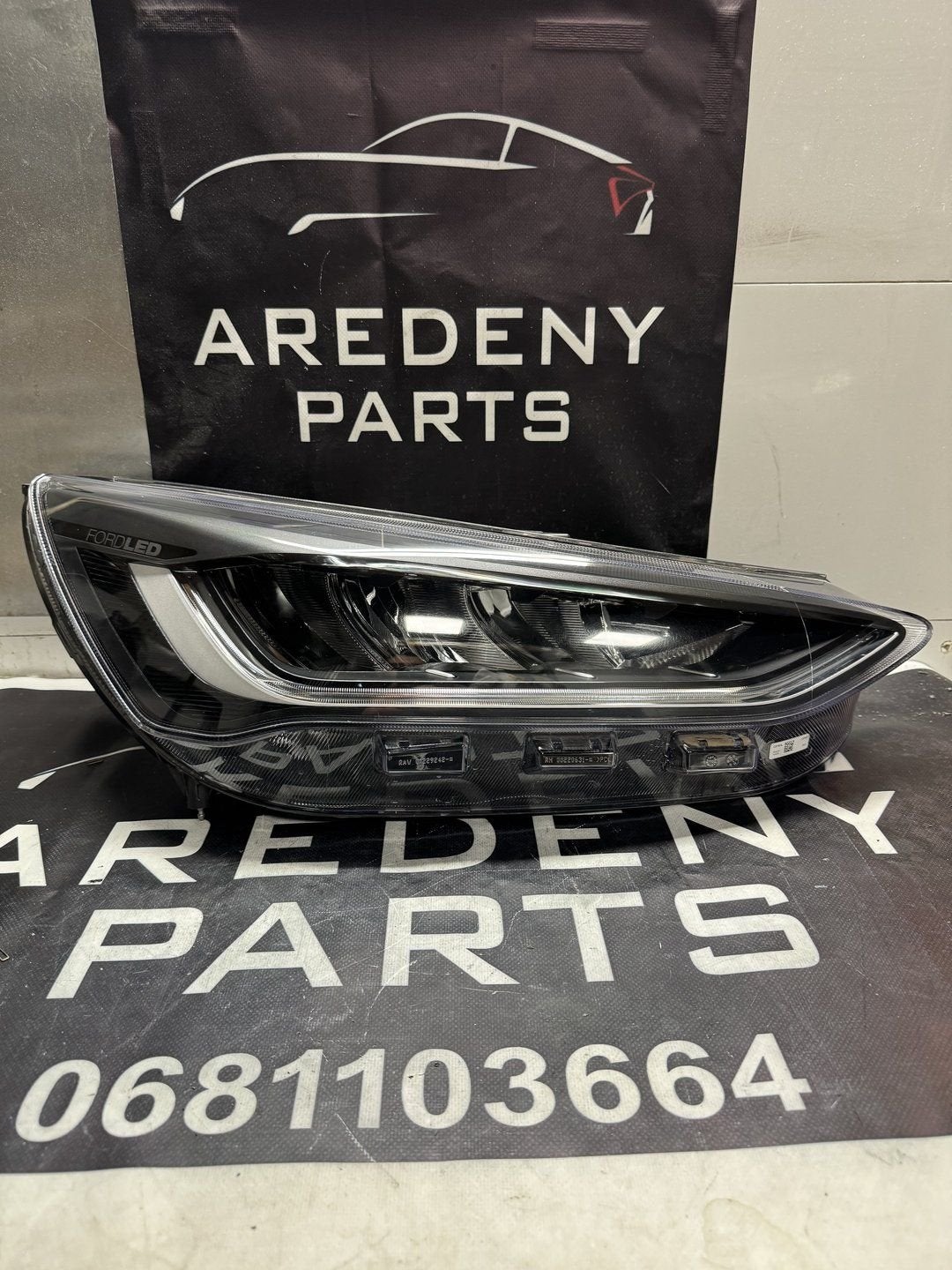 Ford Focus IV MK4 Facelift Koplamp Rechts Led NX7B-13E014-CF, Gebruikt, -, -, Ophalen of Verzenden
