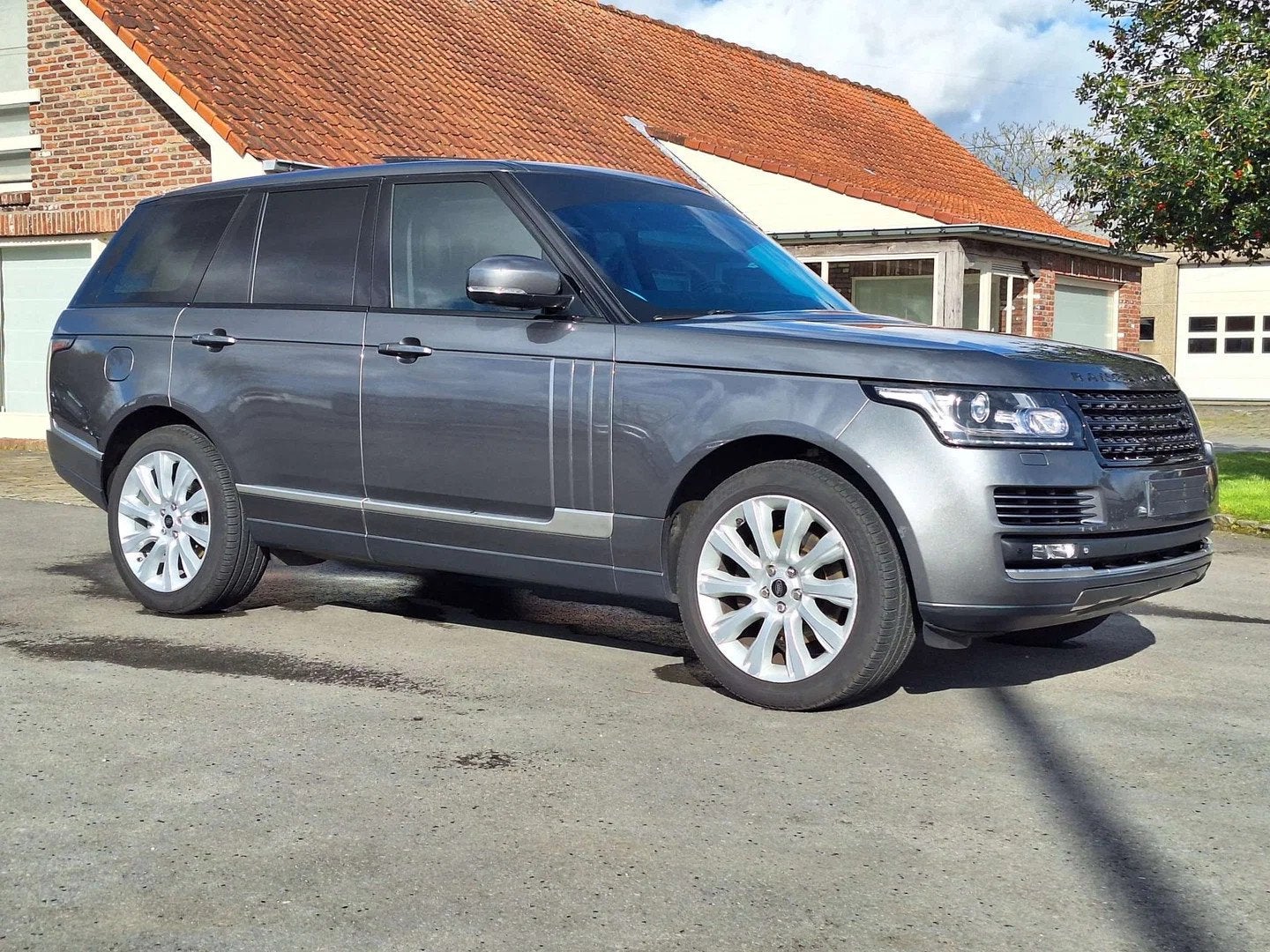 Land Rover Range Rover 3.0 TDV6 Vogue 'full historiek', Cuir, Entreprise, Autres carburants, 5 portes