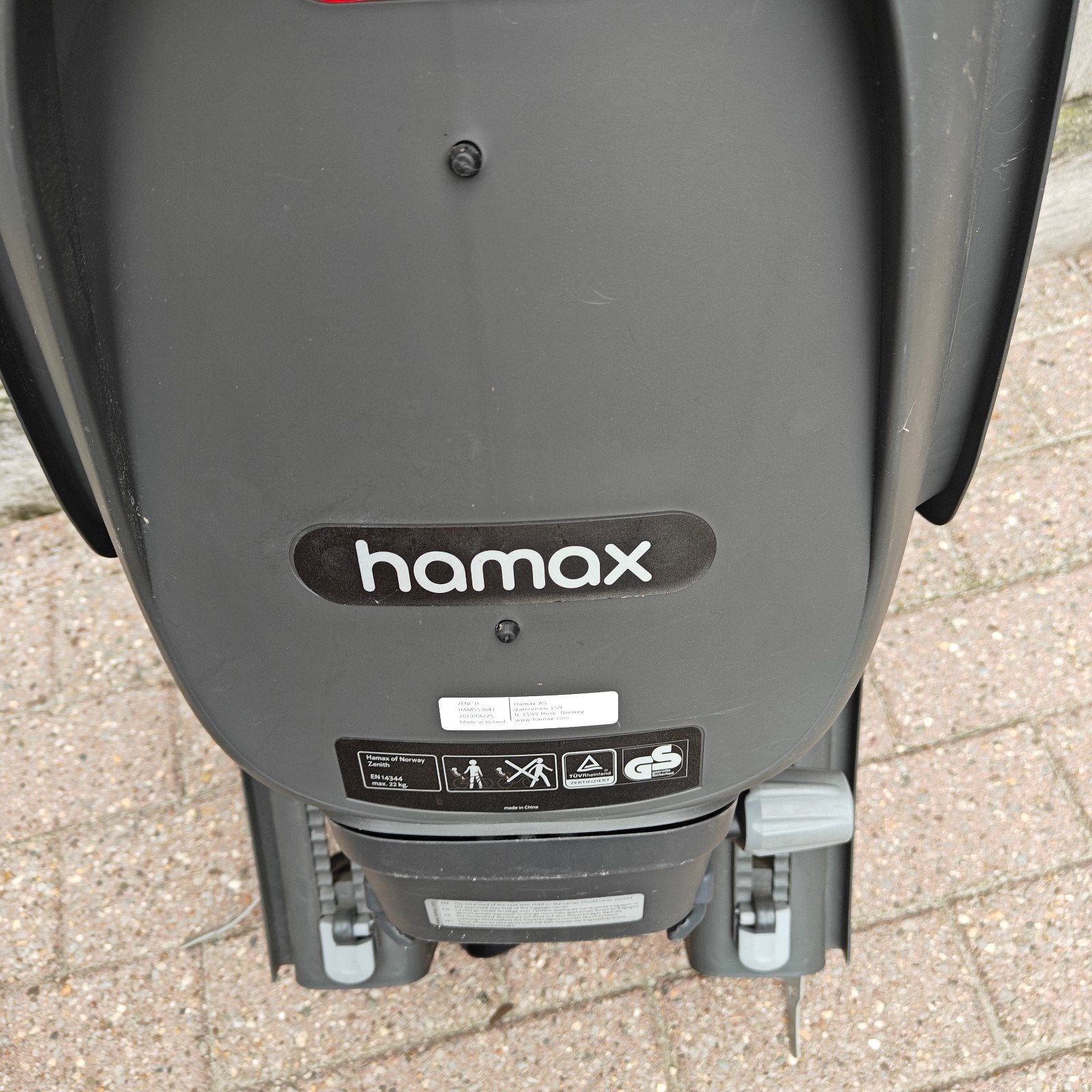 Fietsstoeltje hamax voor bagagedrager, Vélos & Vélomoteurs, Scooters | Marques Autre, Enlèvement