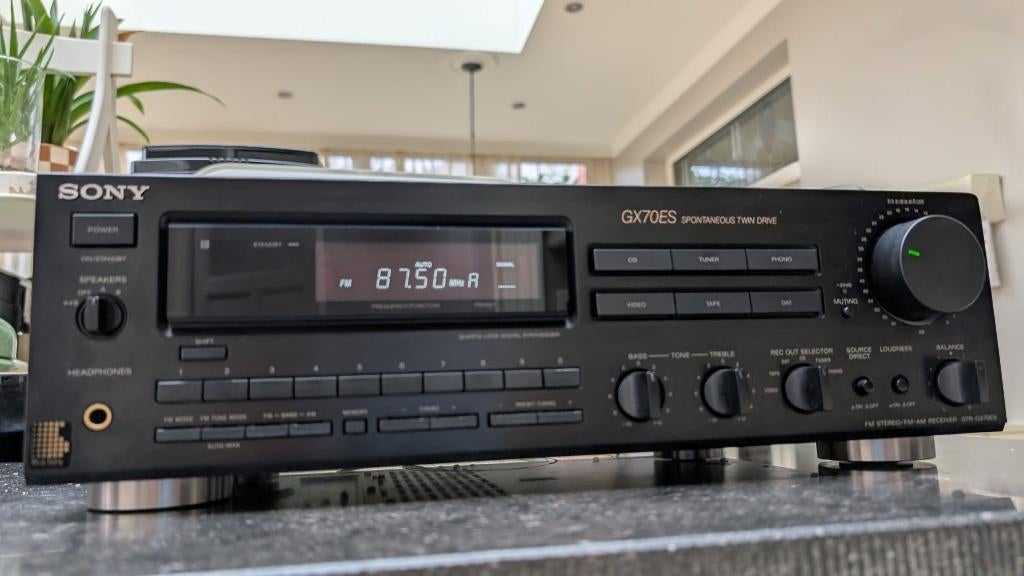 Sony STR-GX70ES - Récepteur ES Vintage - 2 x 80 W, Enlèvement ou Envoi, Comme neuf, Stéréo, Sony