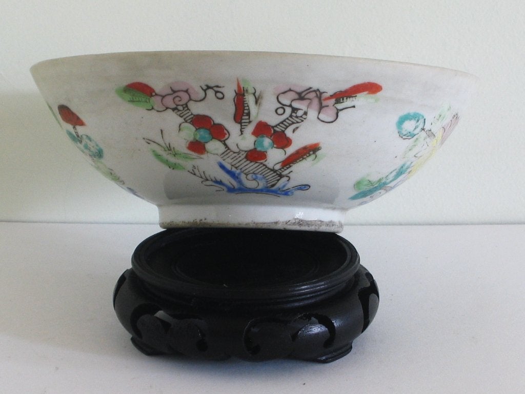 Bol ancien en porcelaine chinoise - 2071, Antiquités & Art, Art | Art non-occidental, Multicolore, Chine, Enlèvement