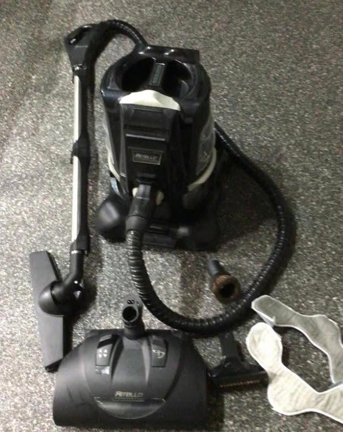 Ritello luchtreiniger met stofzuiger en alle toebehoren bij, Enlèvement, Comme neuf, Aspirateur