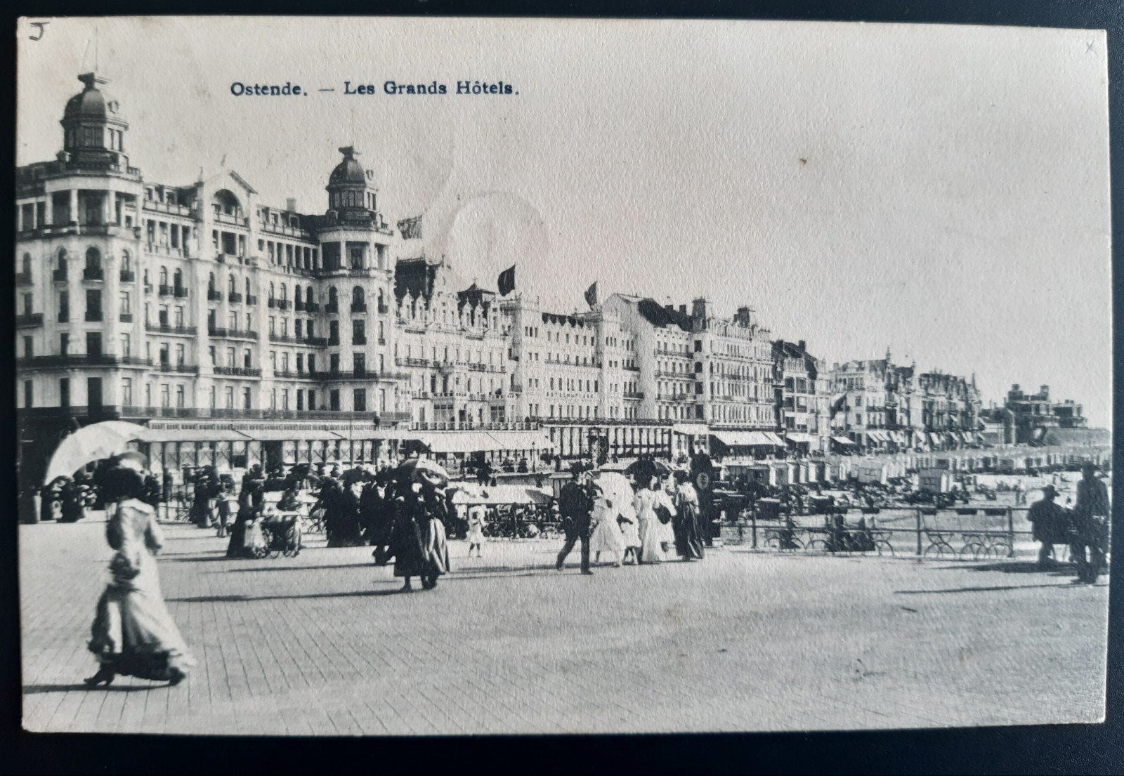 OOSTENDE OSTENDE les GRAND HOTELS de la digue ZEEDIJK!, Enlèvement ou Envoi
