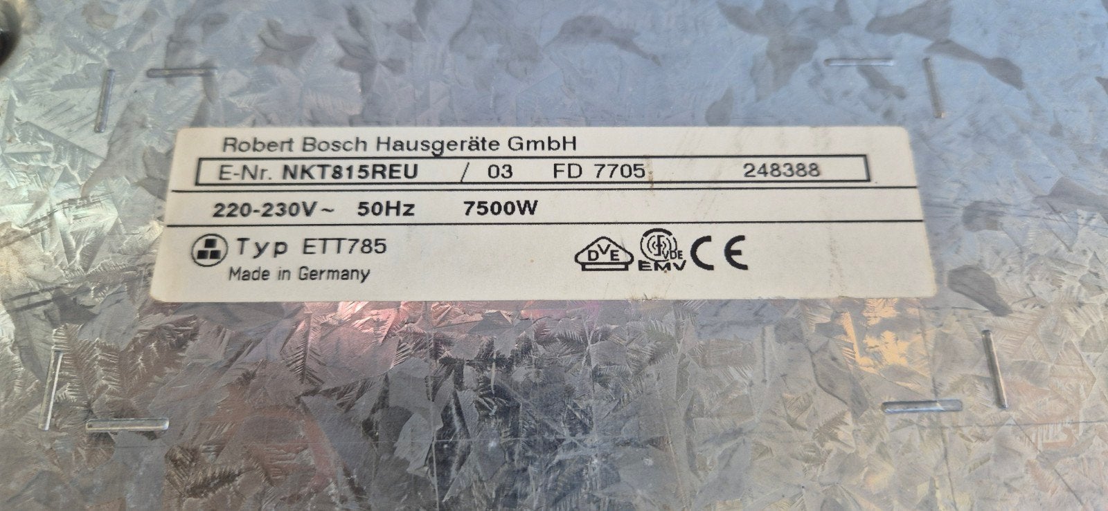 kookplaat, Elektronische apparatuur, Ophalen, Gebruikt, Keramisch