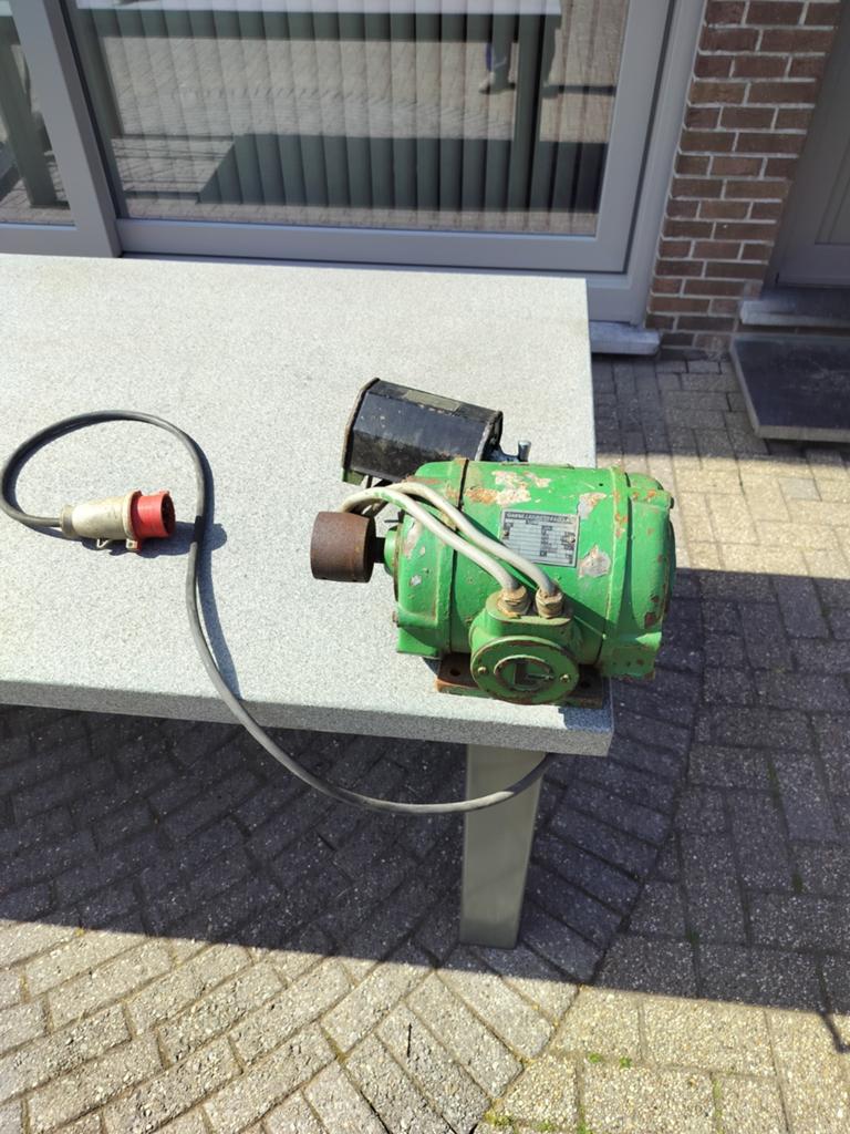 Elektromotor 3-fasen, Ophalen, Elektromotor