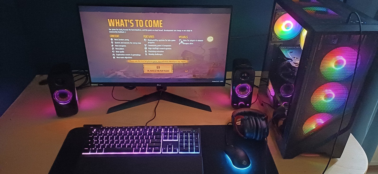 volledige gaming/werk pc setup, Ophalen, 32 GB, Custom Build / Gaming Pc / MSI, Nieuw