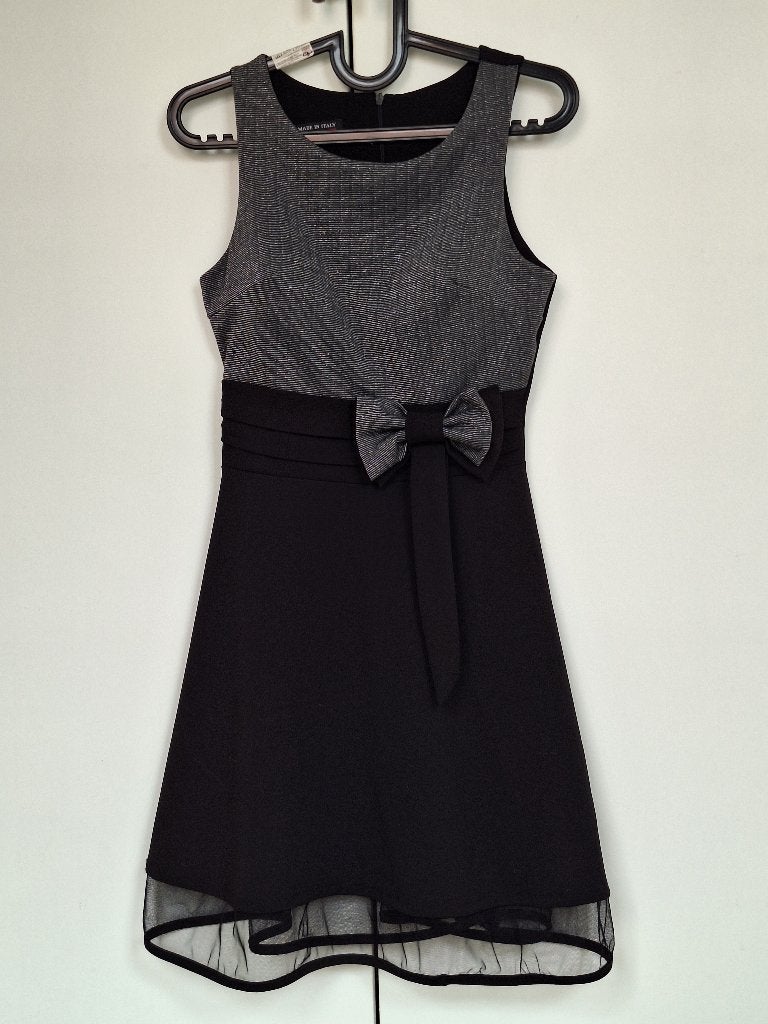 Prachtig zwart kleedje, Enlèvement, Comme neuf, Taille 36 (S), Noir